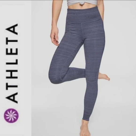 ATHLETA Jacquard Chaturanga Textured Tight size S - Picture 1 of 8